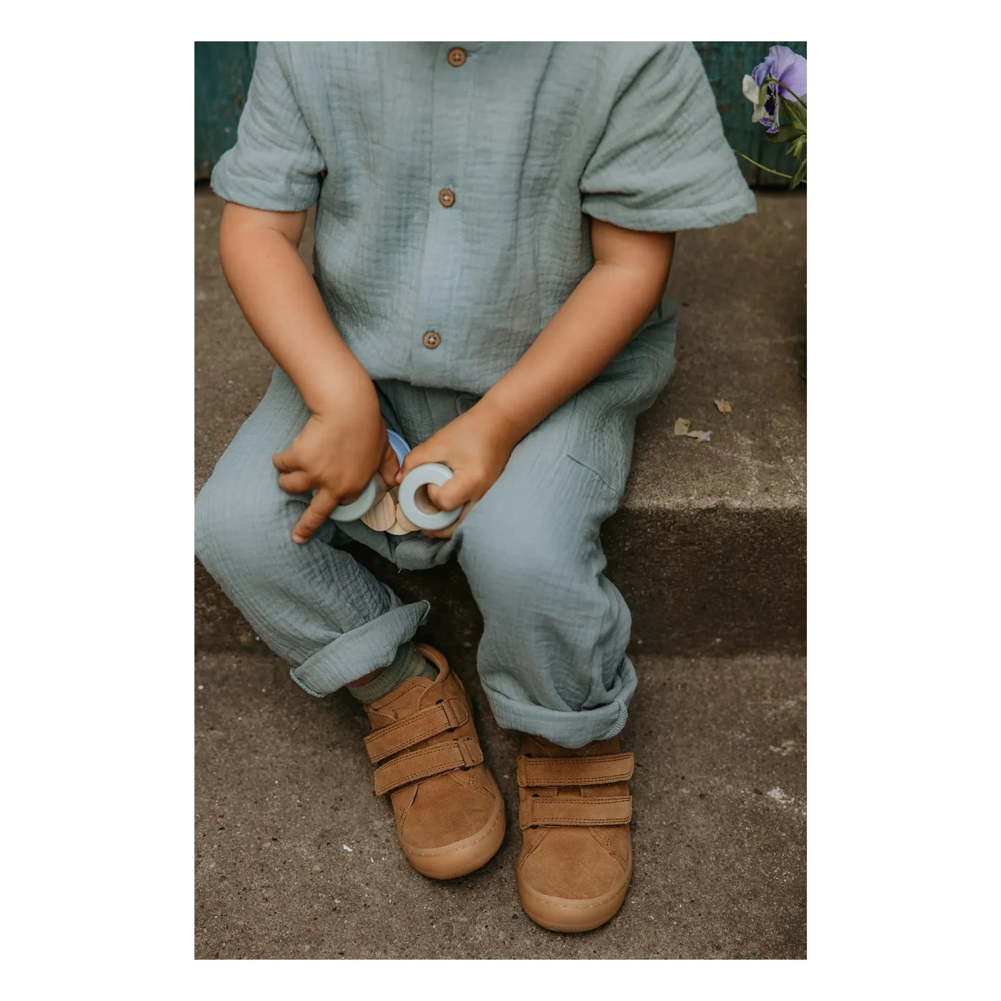 Petit Nord - Zapatillas deportivas beige antiarañazos para el día a día