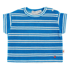 Emile et Ida - Camiseta de rayas Terry | Azul