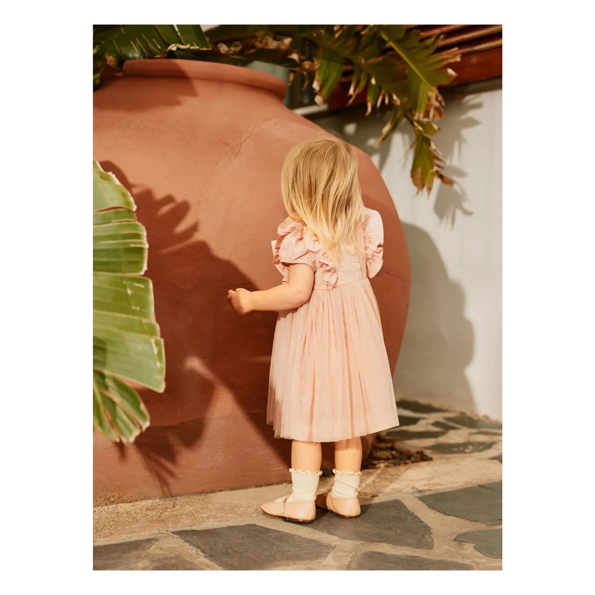 Molo - Vestido de volantes Cheyanne | Rosa claro