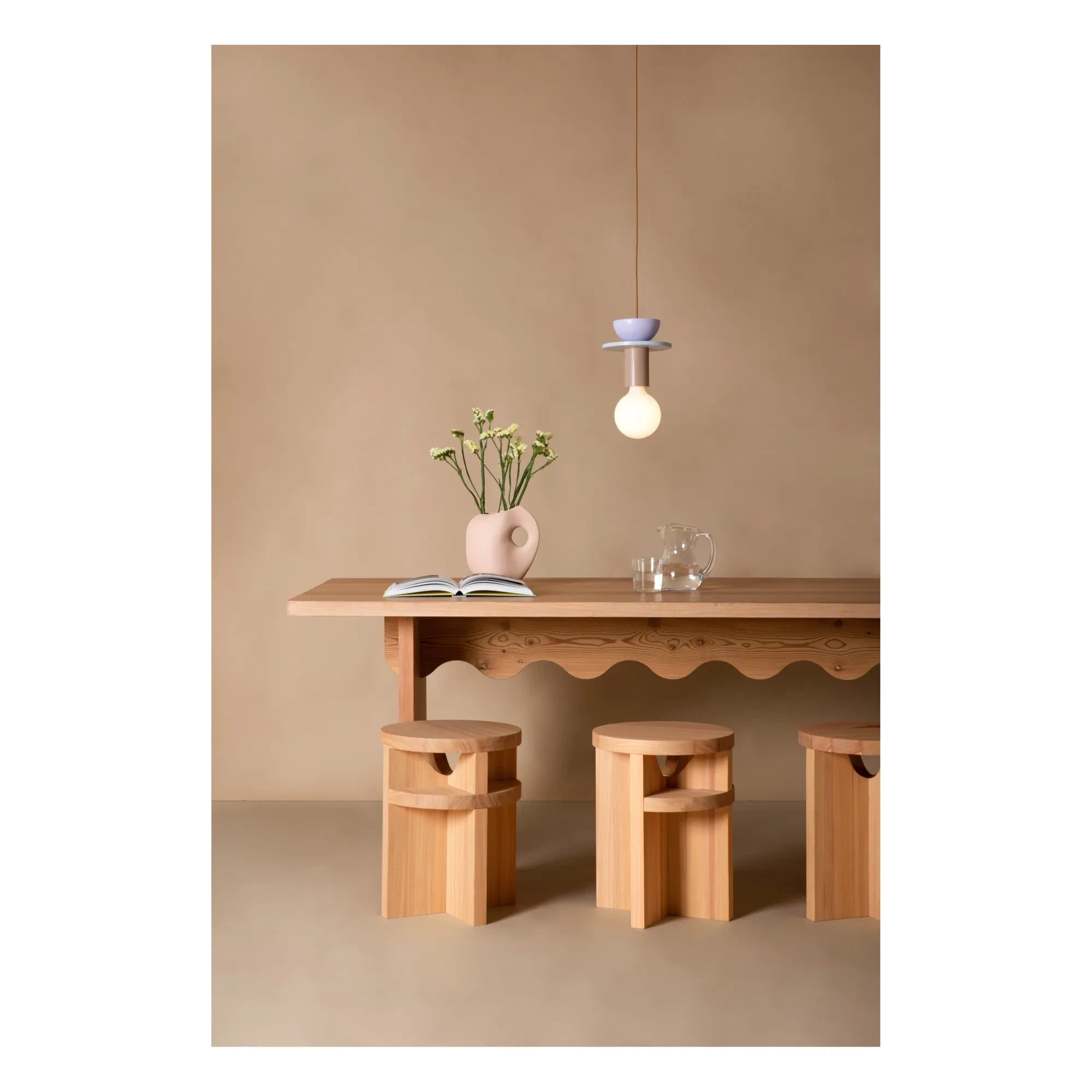 Schneid Studio - Tami Pine Tabure