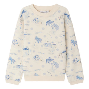 Bonpoint - Sudadera de algodón orgánico Tonino | Crudo