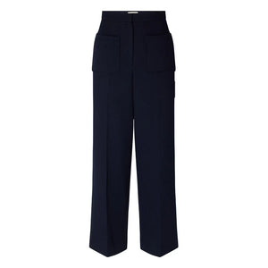 Sessùn - Pantalones Alberwool | Azul marino