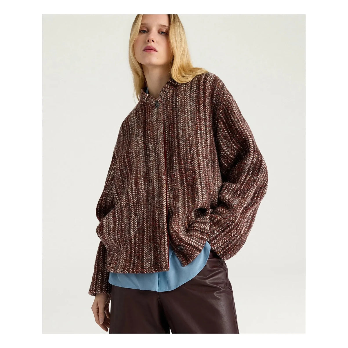 Momoni - Chaqueta Irrisé | Granate