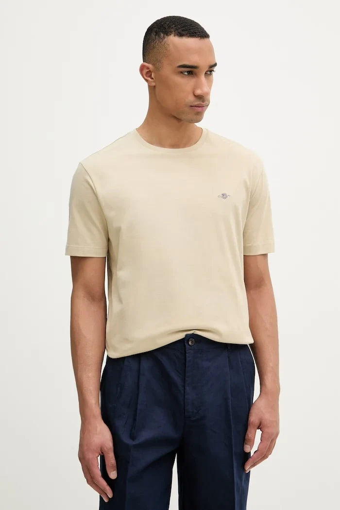 Camiseta de algodón para hombre Gant