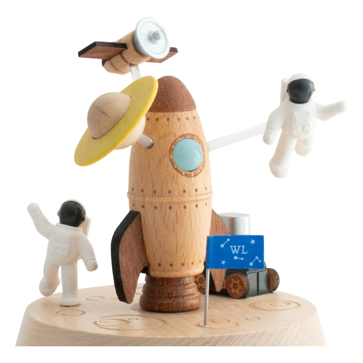 Wooderful life - Caja de Música de Madera Explorador Espacial