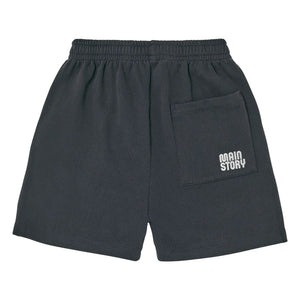 Main Story - Shorts de chándal de algodón orgánico | Negro
