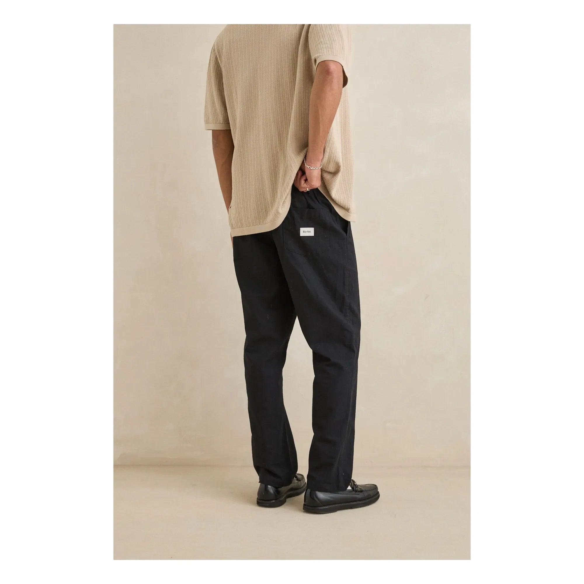Pantalón de lino Rhythm - Jam | Negro
