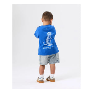 Goldie + Ace - Pantalones cortos vaqueros a rayas | Azul