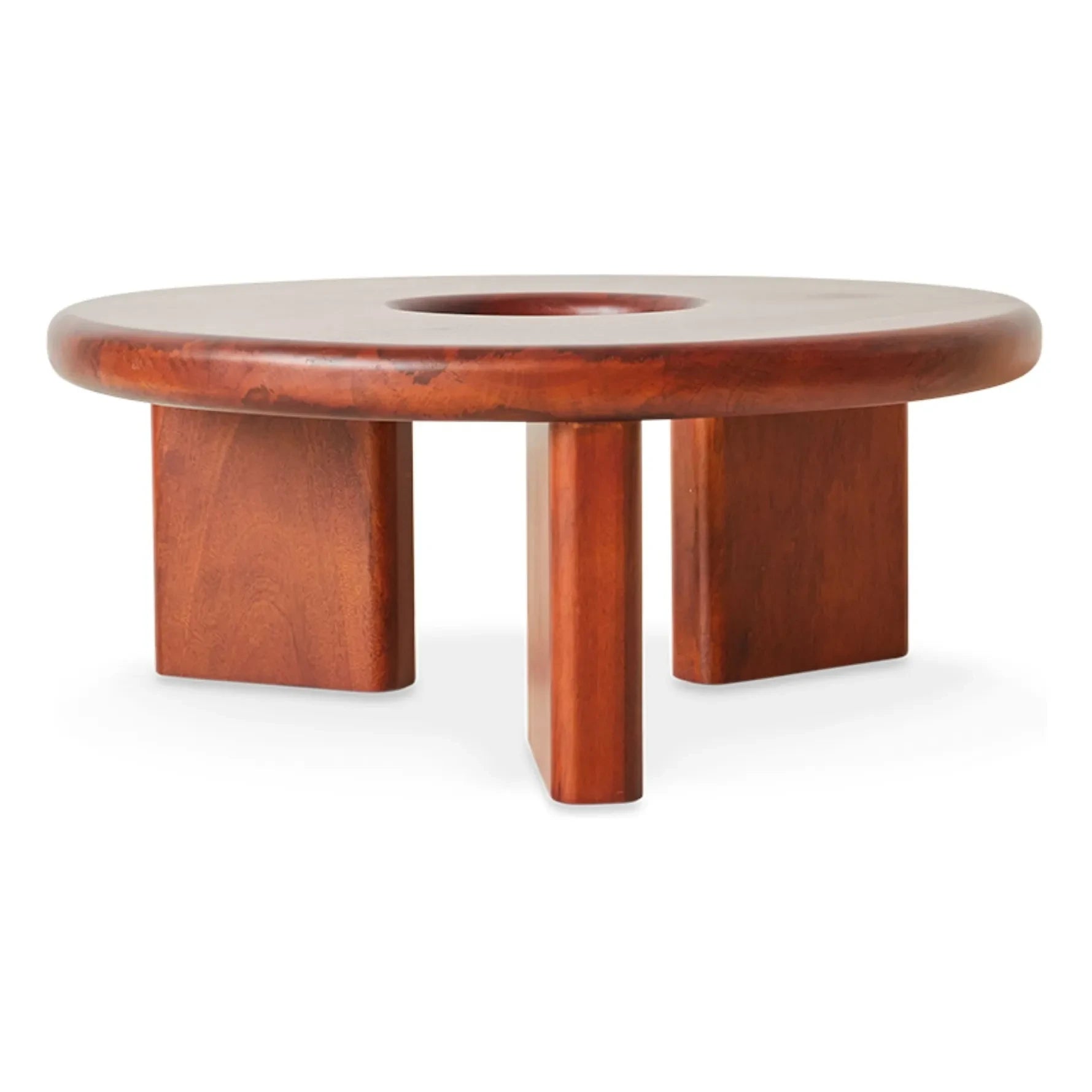 HKliving - Mesa de centro de madera Talking