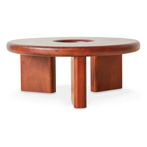 HKliving - Mesa de centro de madera Talking