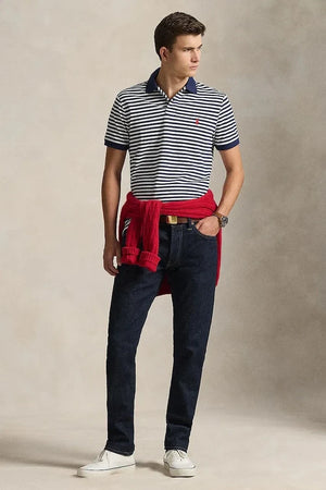 Camiseta de Algodón con Cuello Polo Ralph Lauren