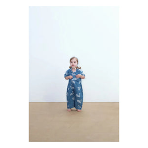 Tinycottons - Mono vaquero Cisnes | Azul