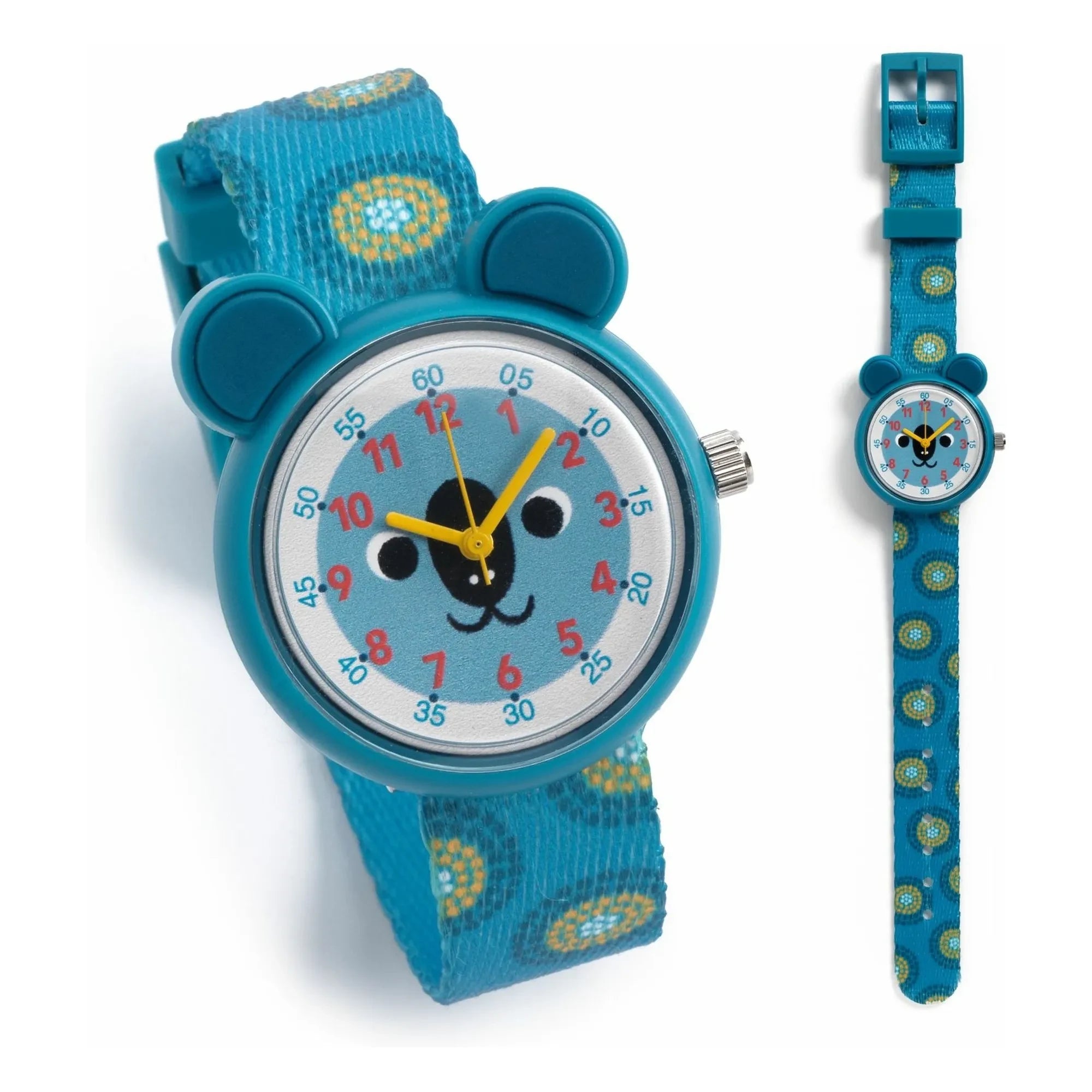 Djeco - TICLOCK - Reloj Koala | Azul