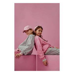 Gray Label - Organik pamuklu sweatshirt | Pembe