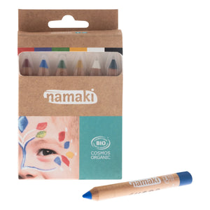 Namaki - Pinturas faciales en barra Rainbow - Set de 6