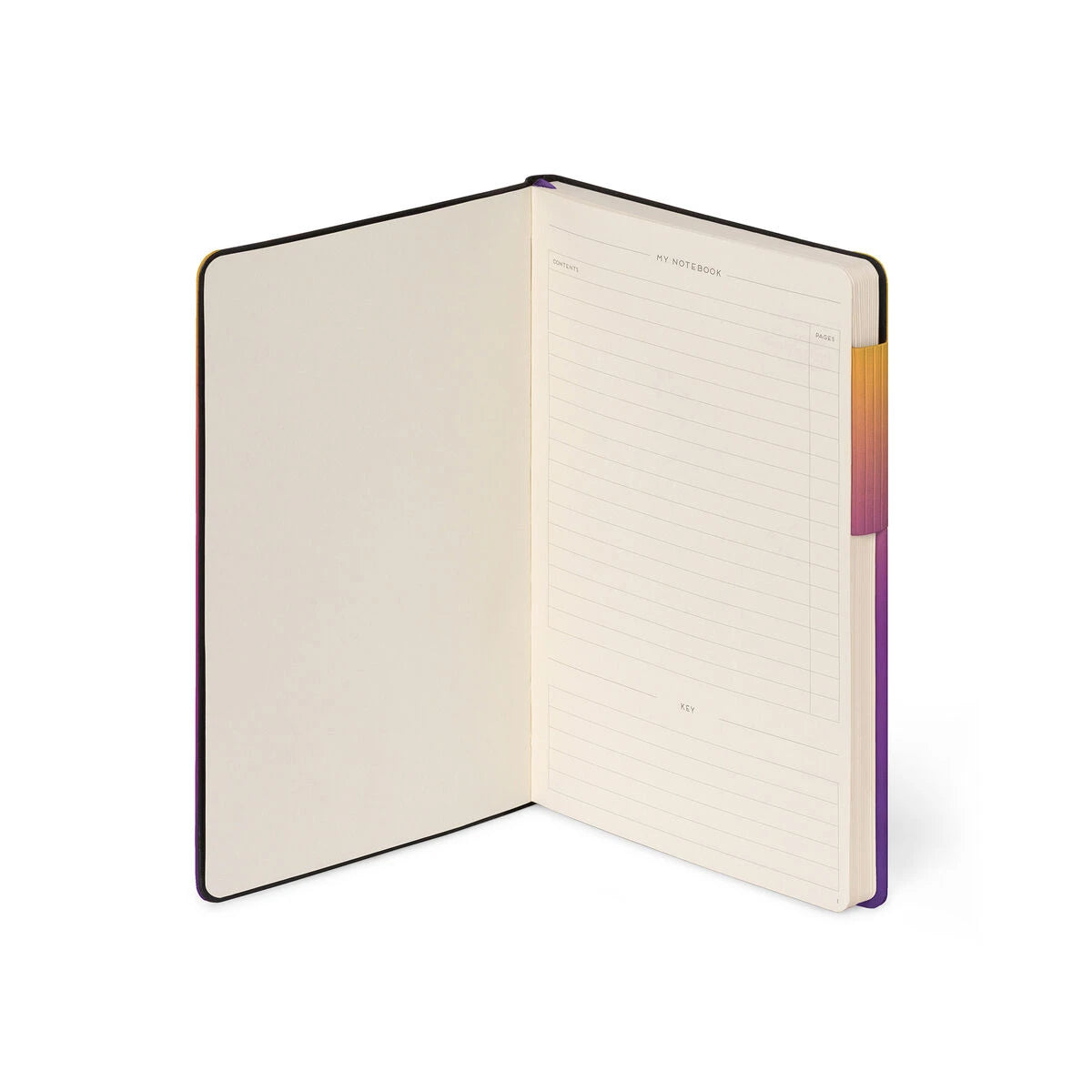 Legami - Cuaderno de Tapa Blanda Rayado - Vibras de Atardecer - Mi Cuaderno