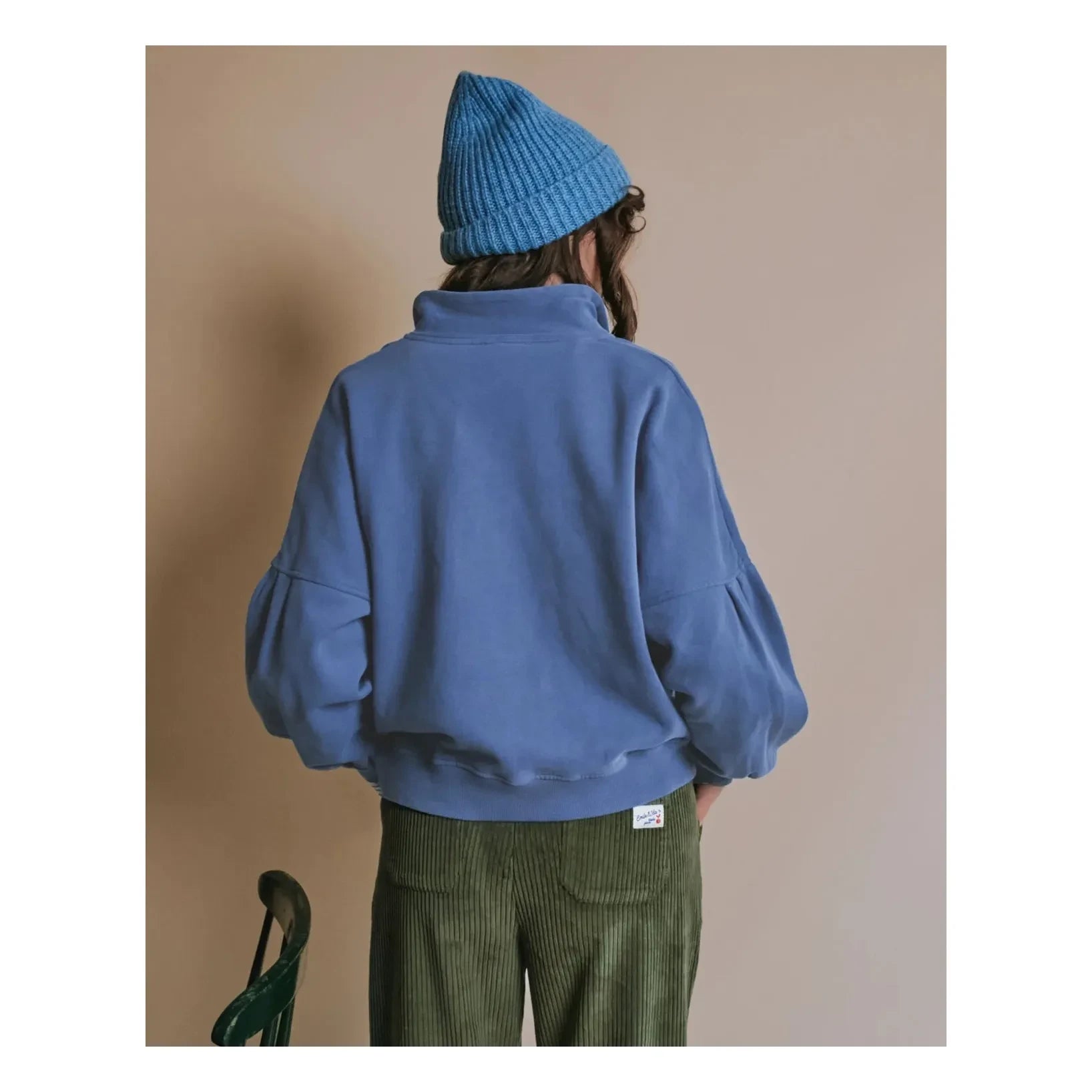 Emile et Ida - Sweat Polo Ennie | Mavi