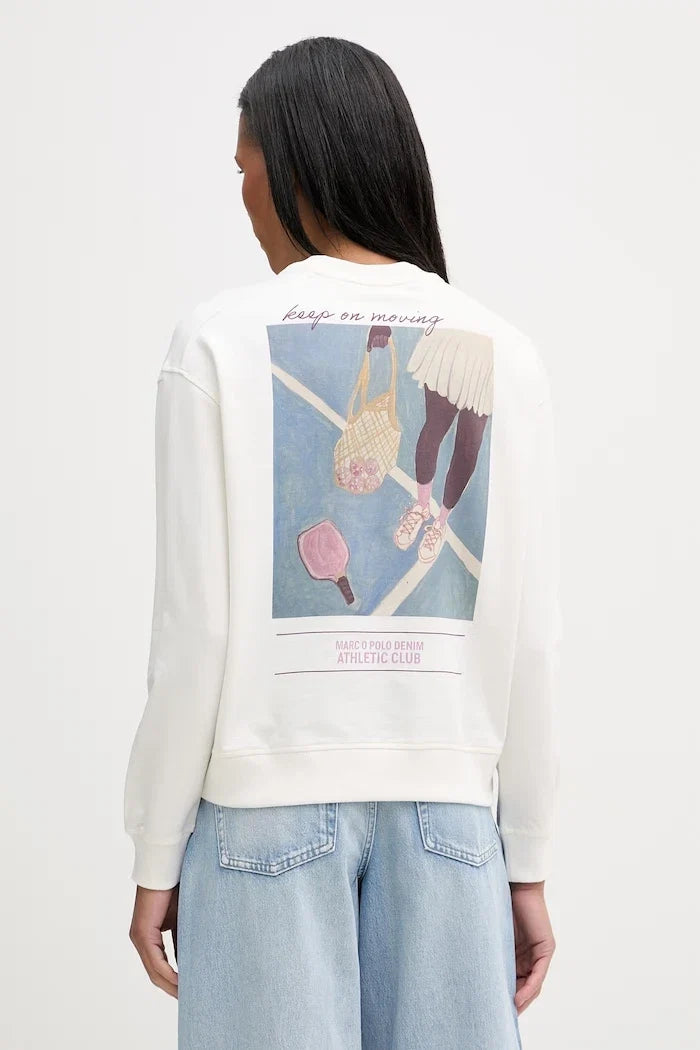 Sudadera oversize de algodón Marc O'Polo para mujer