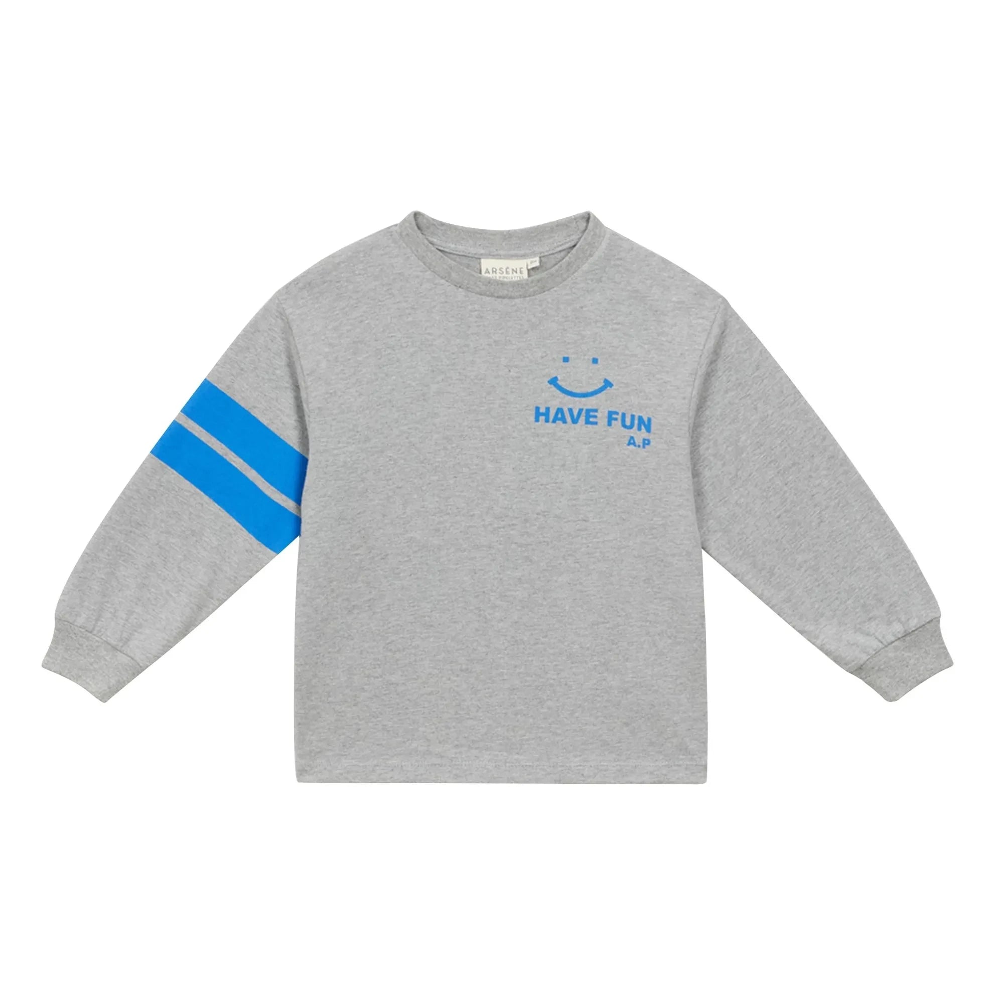 Arsène et Les Pipelettes - Camiseta Gaston de algodón orgánico | Gris