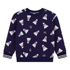 Petit Bateau - Forro polar de bádminton | Azul noche
