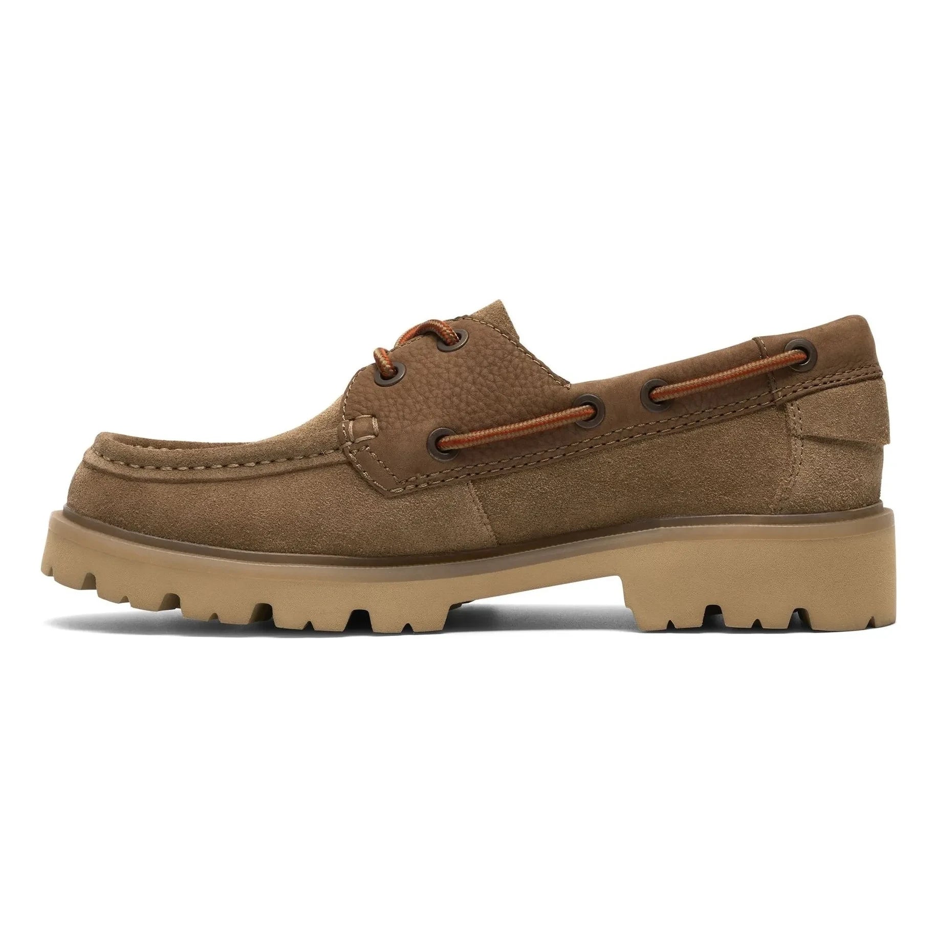 Clarks - Zapatos de barco Cleyhill | Beige Oscuro