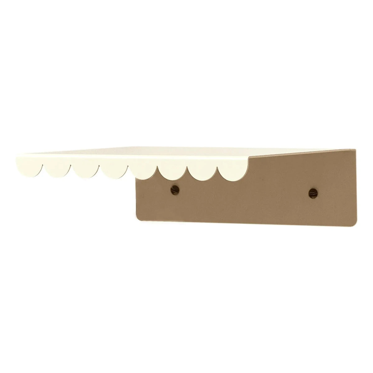 Nobodinoz - Estante de pared Vibes 20x16 cm | Marfil