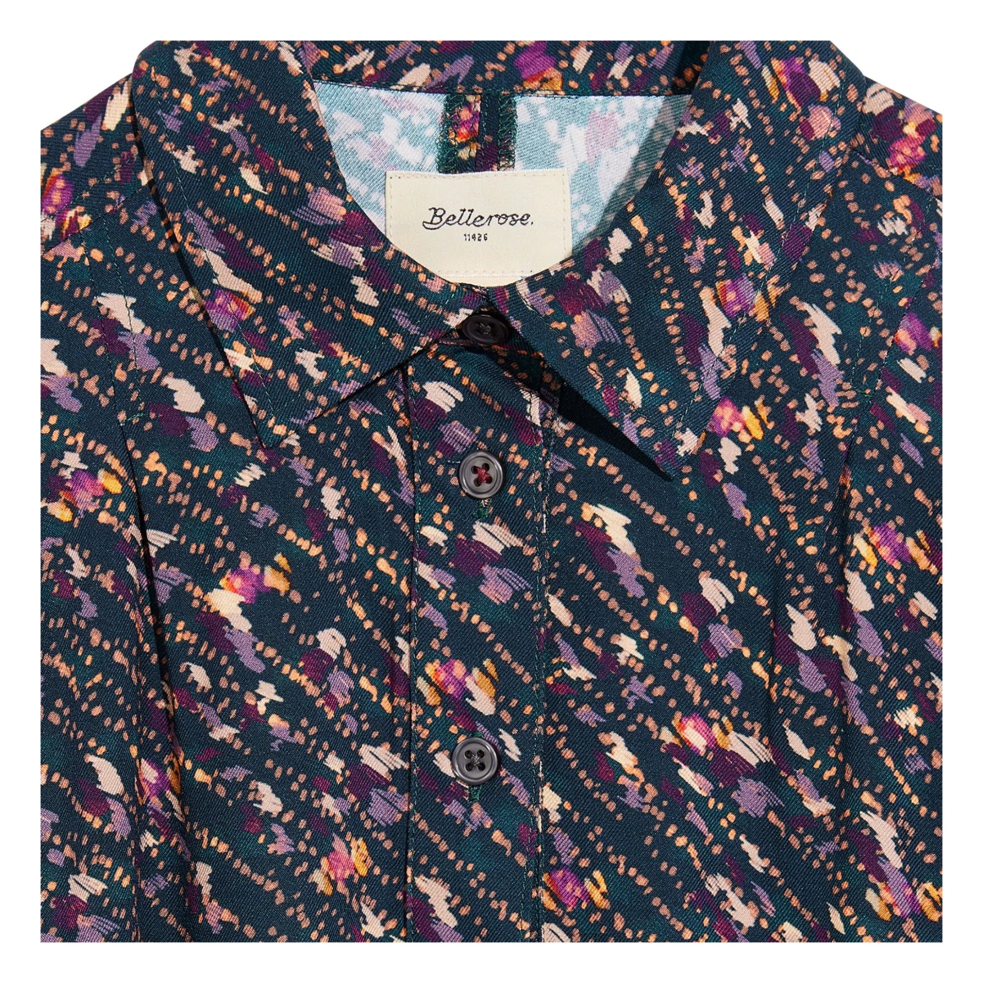 Bellerose - Vestido Abu Volantes | Negro