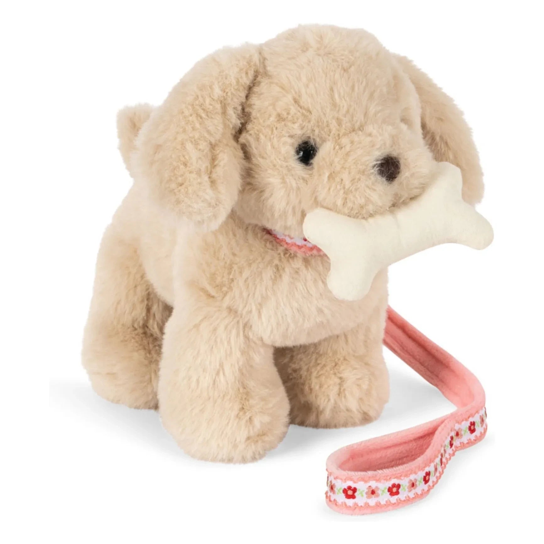 Konges Sløjd - Perrito de peluche con cesta