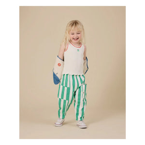 Goldie + Ace - Camiseta de tirantes acanalada Apple | Marfil