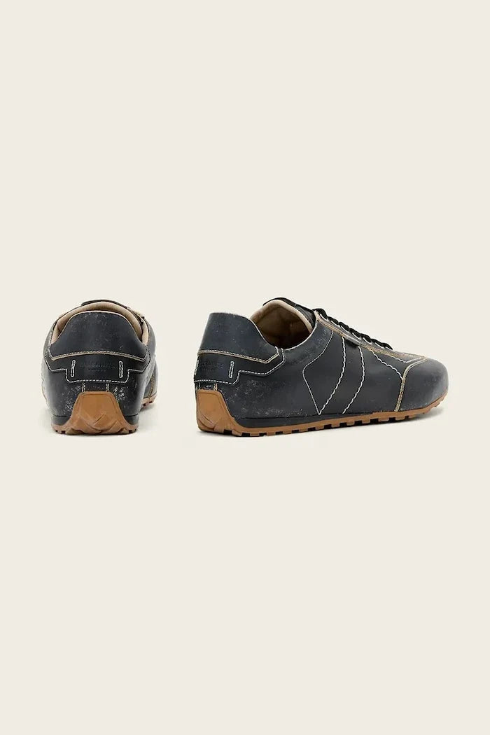 Zapatillas deportivas de cuero de corte bajo AllSaints Liam para hombre