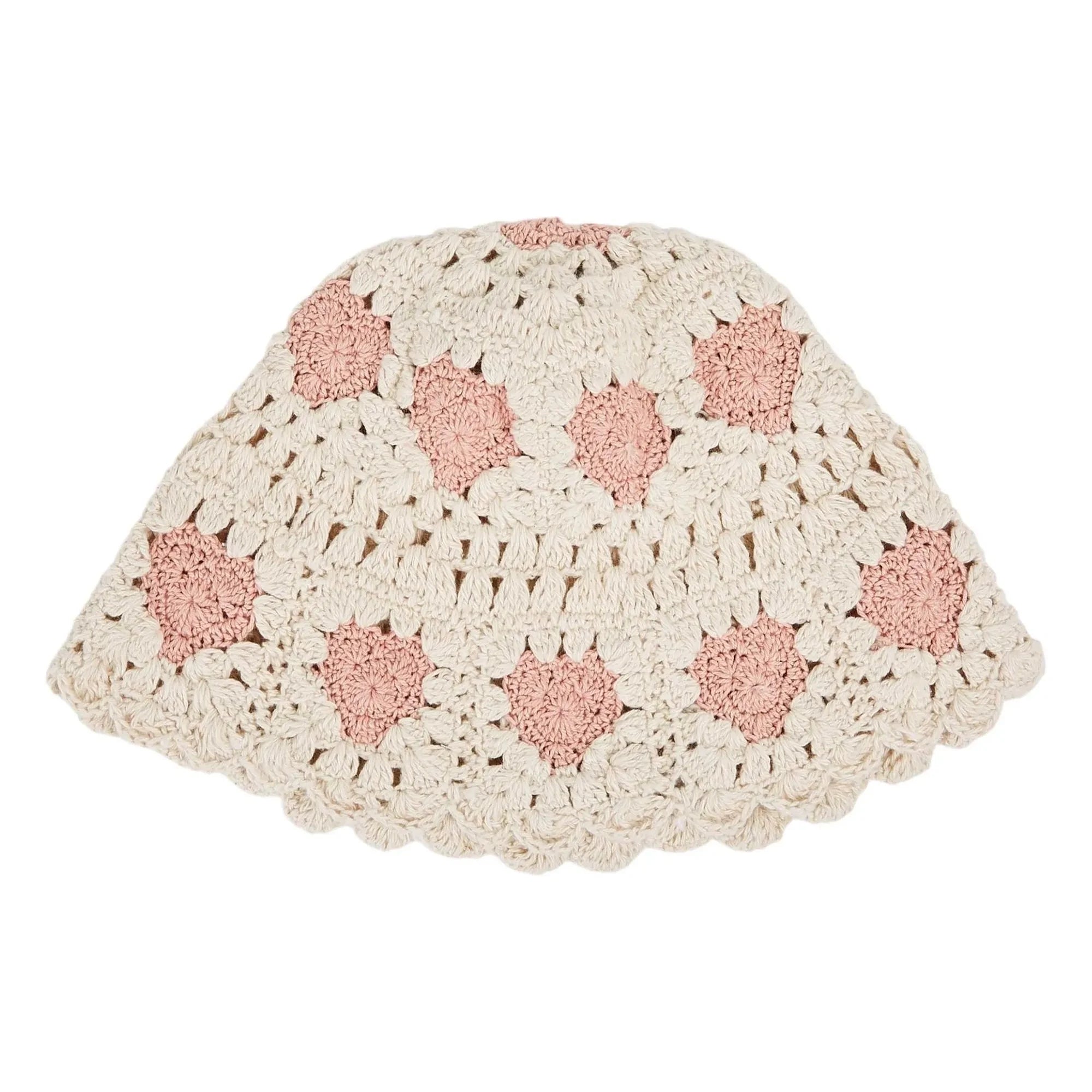 Emile et Ida - Gorro de ganchillo Corazón | Crudo