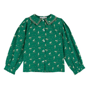 Emile et Ida - Blusa Lapinou | Verde