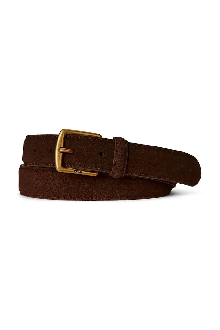 Cinturón Polo Ralph Lauren de ante para hombre