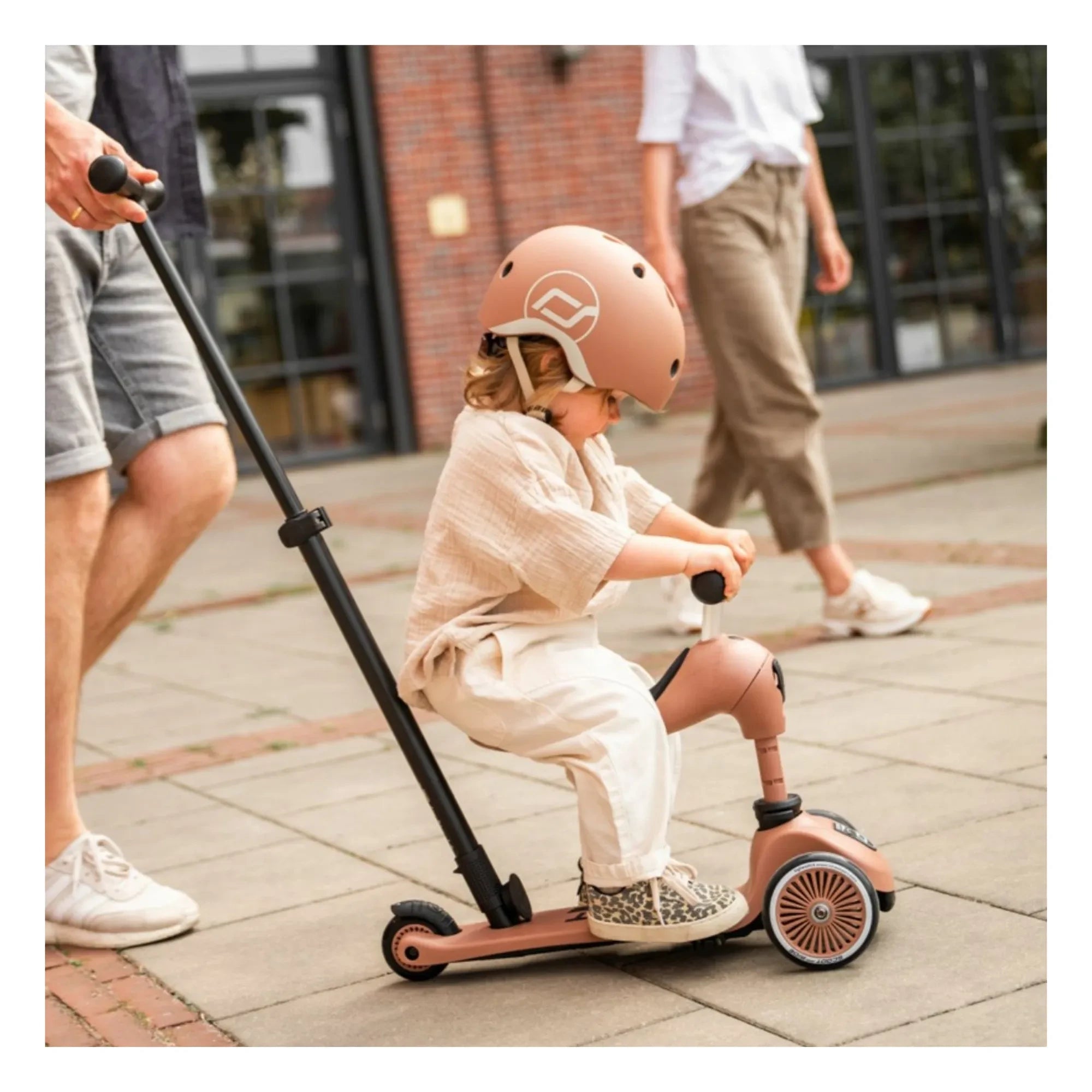 Scoot & Ride - patinete 2 en 1 | Mocha