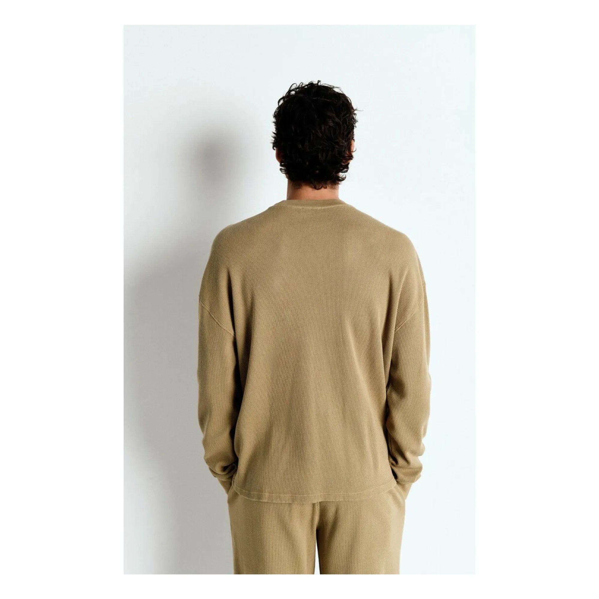 American Vintage - Sudadera Ryvy de algodón orgánico | Beige