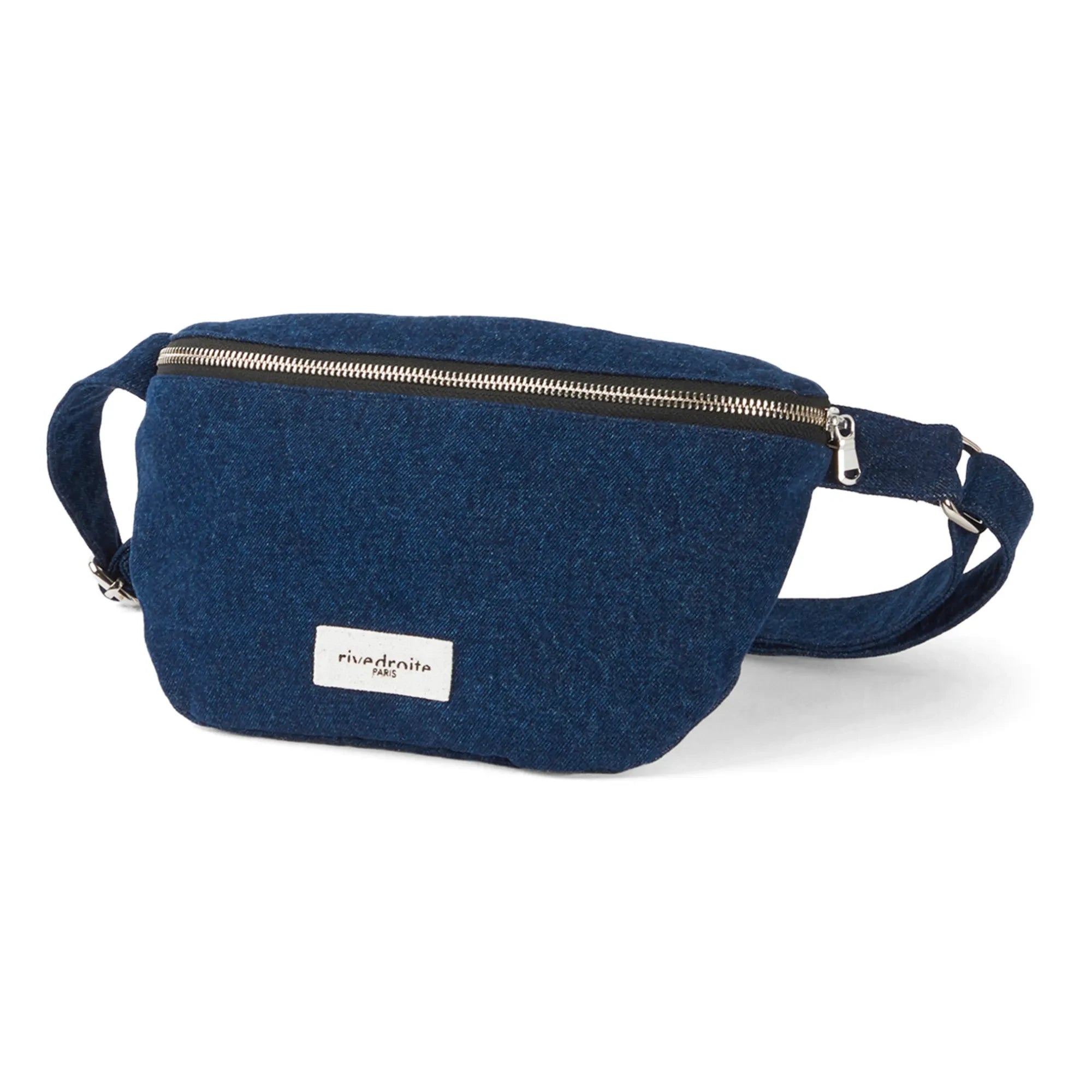 rivedroite - Riñonera Custine de denim reciclado | Denim bruto