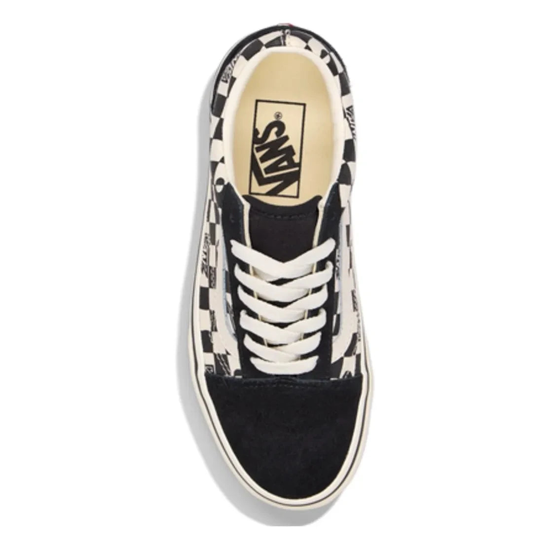 Vans - Zapatillas con Cordones Old Skool Geo Check | Negro