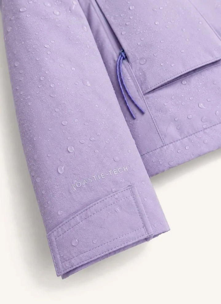 Töastie - Impermeable, Chaqueta Con Forro De Fibra Reciclada | Lila