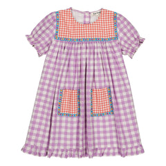 Hello Simone - Louisette Vichy Vestido | Lavanda
