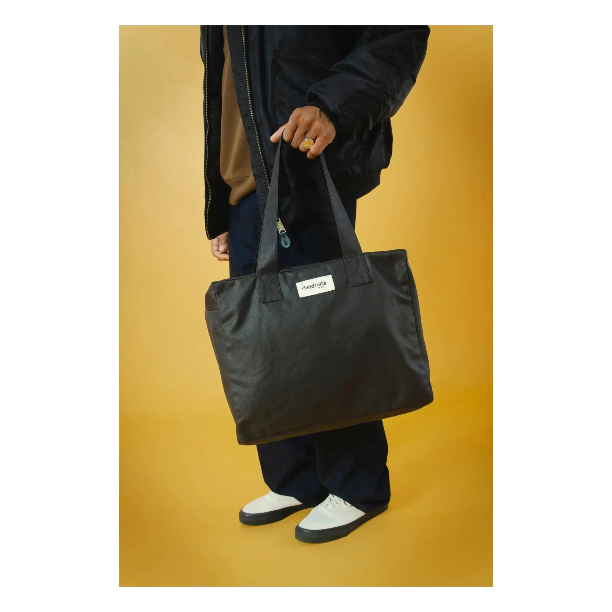 rivedroite - 24 Heures Celestins Bolso Encerado | Negro