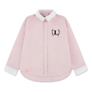 Lacoste - Camisa L Algodón orgánico | Rosa claro