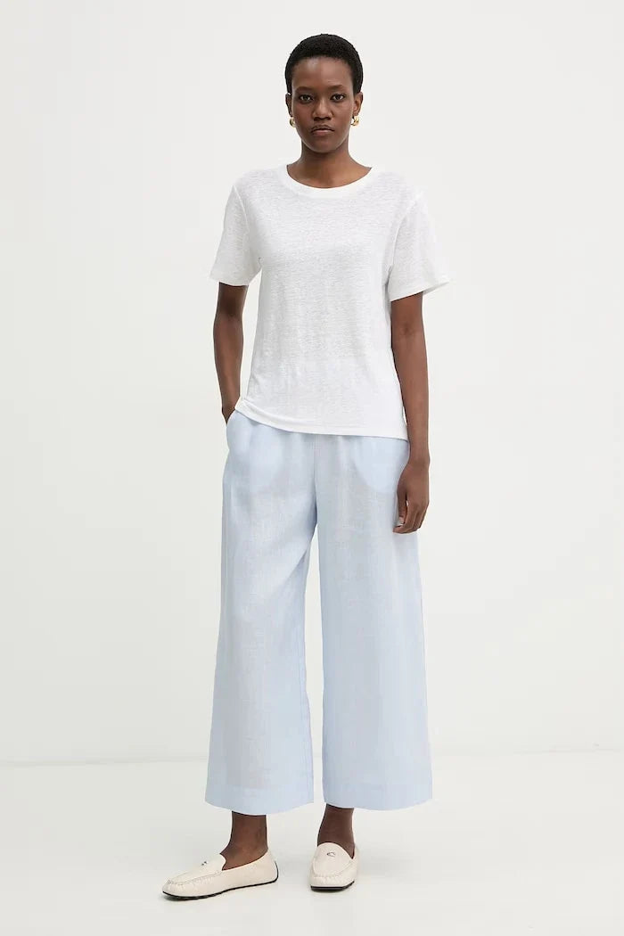 Camiseta de lino PELOTA Weekend Max Mara para mujer