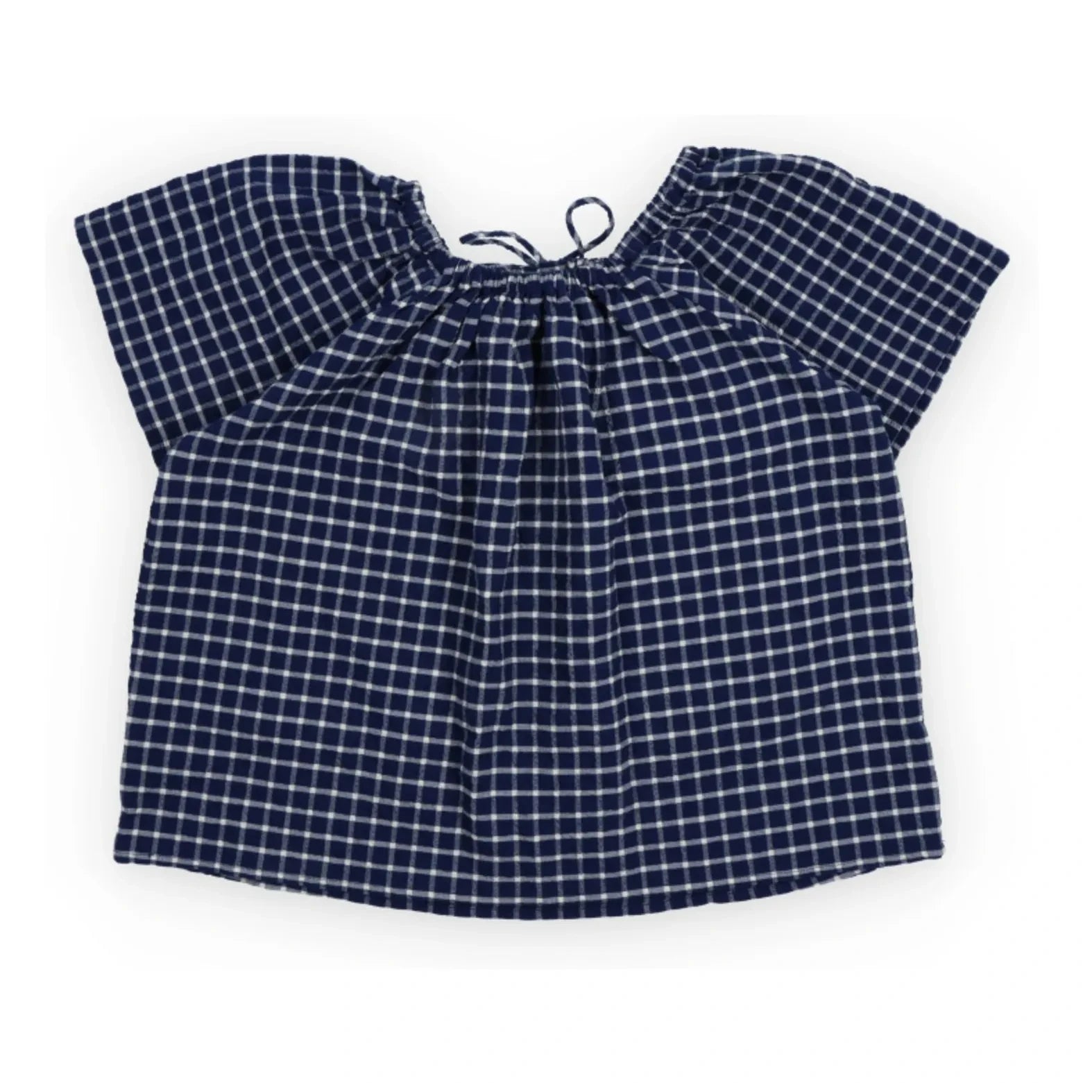 the new society - Blusa Jasmine Kareli | Azul Oscuro