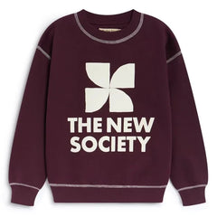 La nueva sociedad - Sudadera con el logo de TNS | Bordo