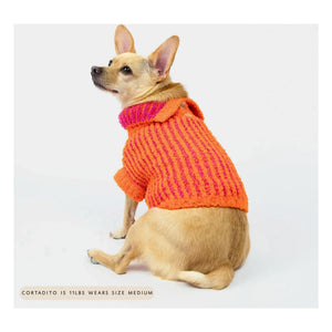 The Furry Folks - Pull Rib | Naranja