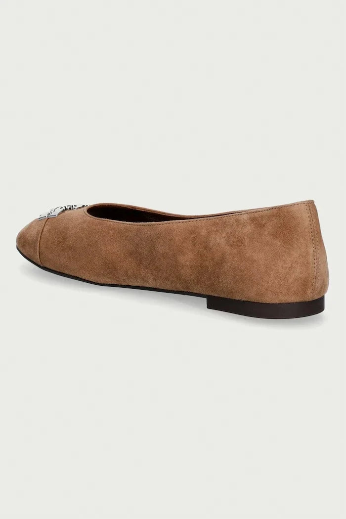 Bailarinas de gamuza Tory Burch Charlie Ballet