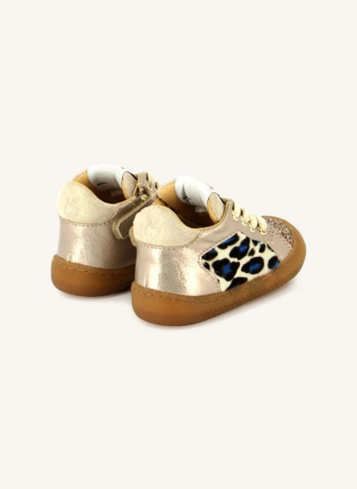 Pom d'Api - Yaka Star Glitter Sneakers | Champagne