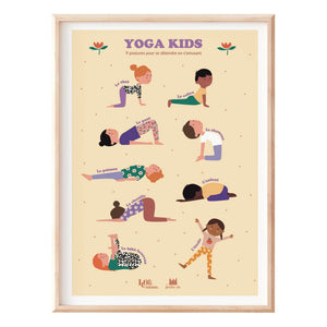 Ma petite vie - Cartel de formación de yoga