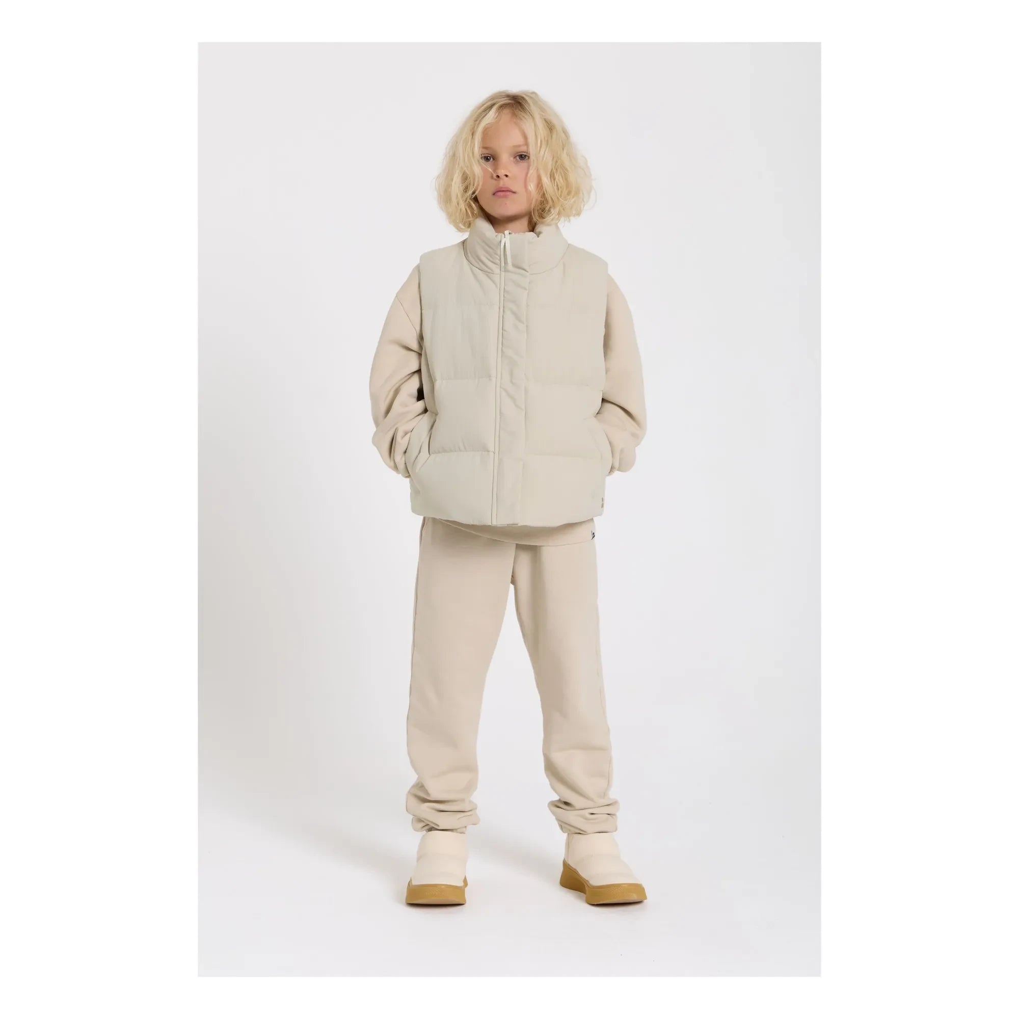 Hundred Pieces - Jogger Run Algodón orgánico | Natural