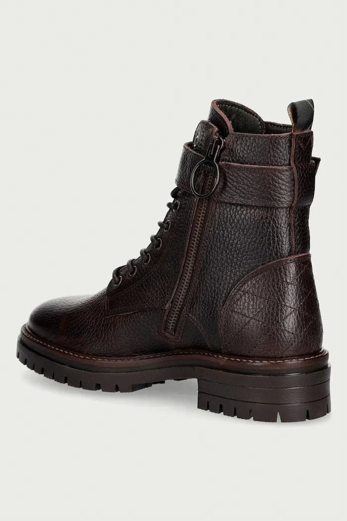 Botín Barbour Heidi de piel para mujer